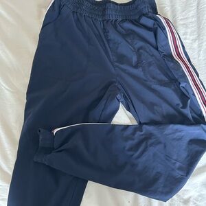 TNA Navy Elastic Waistband Pants